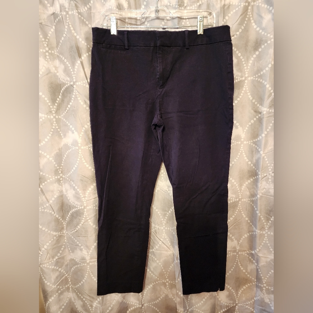 Women's Crown & Ivy dress pants, size 14, black